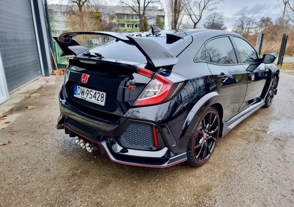 Honda Civic cena 148999 przebieg: 34567, rok produkcji 2017 z Wrocław małe 137
